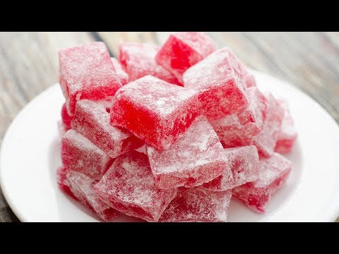 AUTHENTIC TURKISH DELIGHT RECIPE ll LOKUM RECIPE