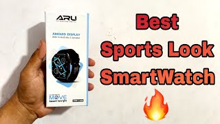 ARU ASW-1120 Amoled Display | Sports Look Smartwatch | Mobi Tech