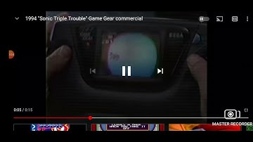 Sonic Triple Trouble (Game Gear) commercial