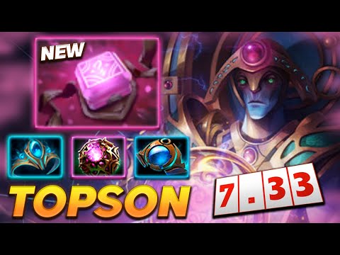 Topson Oracle New Item PHYLACTERY - 7.33 Patch - Dota 2 Pro Gameplay [Watch & Learn]