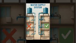 Basic Knowledge For Civil Engineering Water Supply Plumbing System