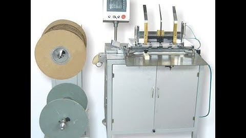 DWB520 semi automatic double wire binding machine
