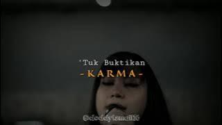 story wa karma 30 detik (Cokelat)