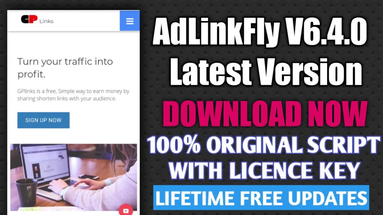 Adlinkfly Latest Script Free Download | Adlinkfly Original Latest Version Script Free Download