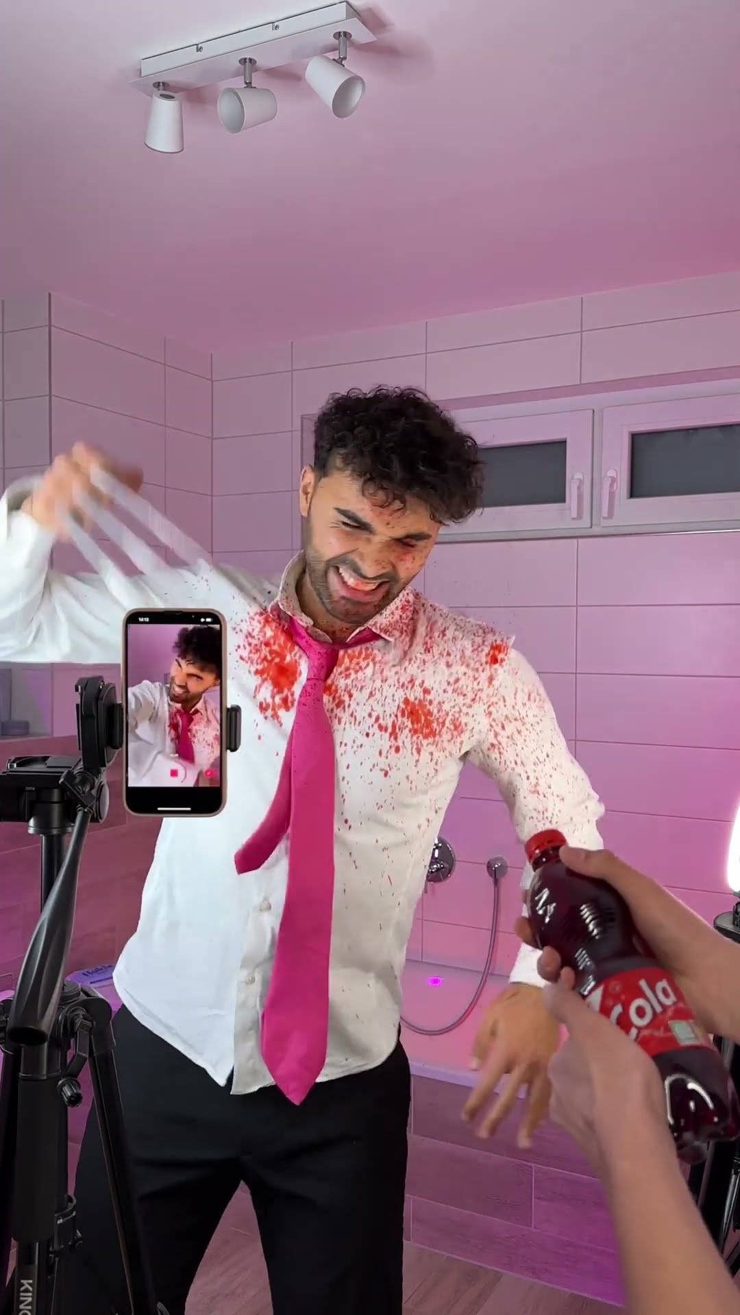 Behind the scene