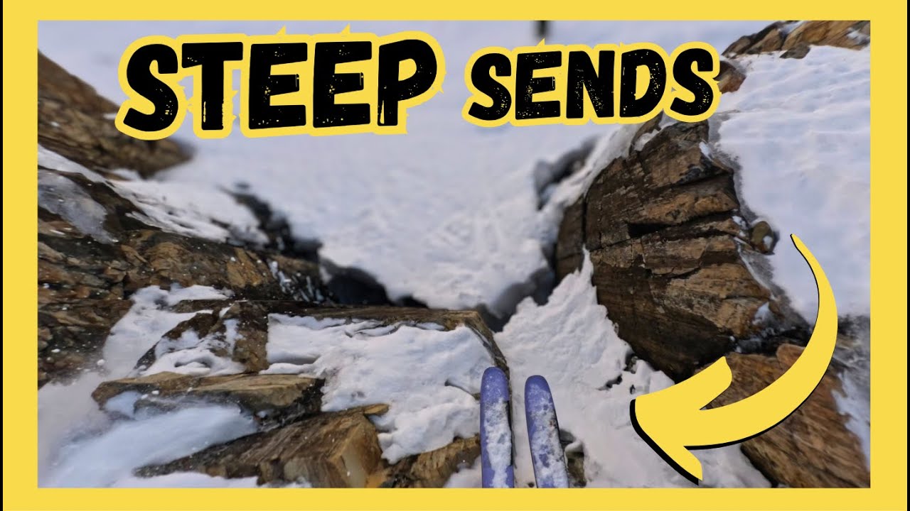 A FULL RUN Down THE ROWDIEST FACE: High Yellow Face (Alpine Meadows/Palisades Tahoe)