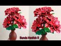 DIY Tutorial Cara membuat Bunga Hias dari plastik kresek l How to make Plastic Flower craft