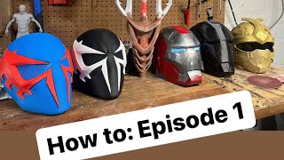 How to Make Cosplay Helmets and Props A to Z Episode 1: Files, Scaling, and Supports #3dprinting