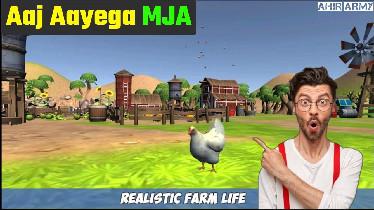 my chicken simulator | murgi wala game | @AhirArmy | murgi wala gameplay |  Aaj Aayega MJA | cock - YouTube