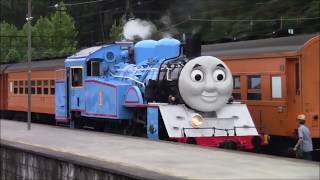 【大井川鉄道】トーマスフェスタ2019千頭駅でラスティー乗車！(Japanese Real THOMAS & RUSTY IN Oigawa railway senzu Sta)