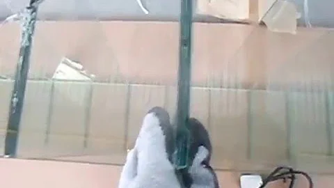 Como tirar vidro colado com cola?