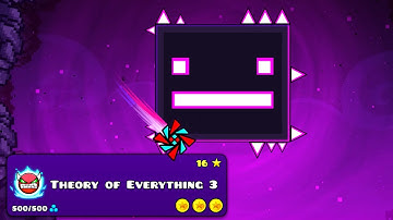 "Theory of Everything 3" 100% (Demon) by Masterthecube5 & more – Geometry Dash (The Nukebound Event)