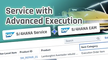 SAP S/4HANA Service with Advanced Execution in action!