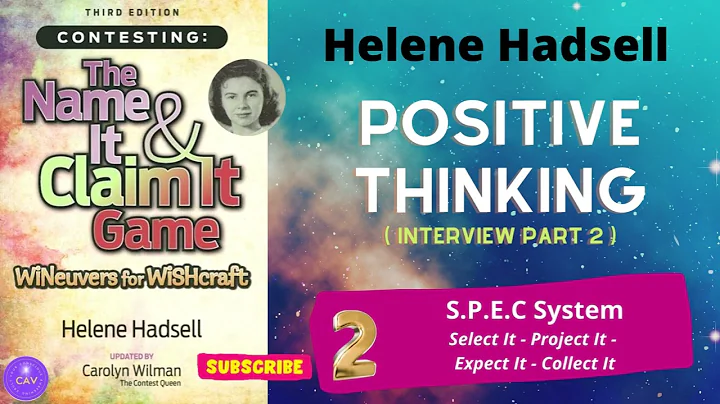 Helene Hadsell: POSITIVE THINKING (Interview Part ...