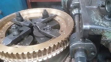 Gear Hobbing Machine / Mechanical Gear Cutting  Work - Work Machine Equipment Technology