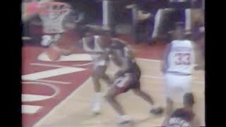 Isiah Thomas Last Game vs Clyde Drexler (VERY RARE FOOTAGE)