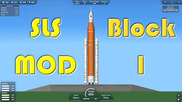 SLS Artemis Block 1 Reveal | Custom Parts in Spaceflight Simulator