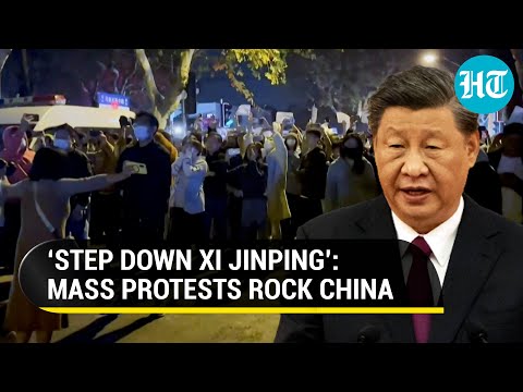 Chinese yell ‘down with Xi Jinping’ in Shanghai; Public outcry against Zero-COVID Policy | Watch