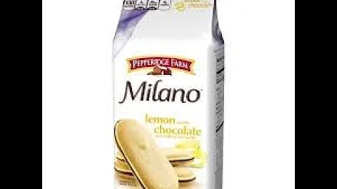 forget what you know about cookies. Pepperidge Farm Milano Lemon Cookies review