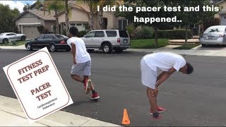 I Attempted The Fitness Gram Pacer Test With No Practice... *Didnt End Well