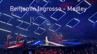 Eurovision Dress Rehearsal 2024 | Interval Act Benjamin Ingrosso - Medley