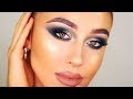 TEAL + GOLD SMOKEY EYE | MAKEUP TUTORIAL