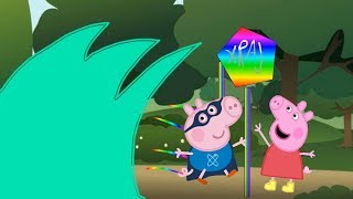 Peppa pig Animacije - Georgeova Utrka - Hrvatski