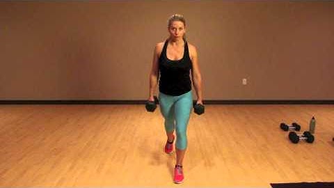 DB Alt Reverse Lunge