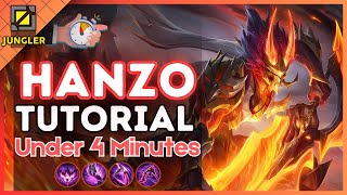 4-Minute Hanzo Tutorial In The Jungle Mlbb S37 2025
