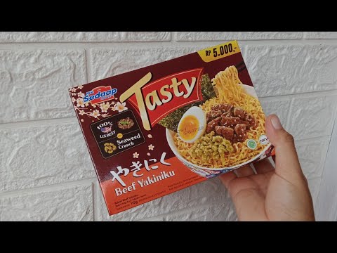 Cara Masak Mie Tasty Beef Yakiniku