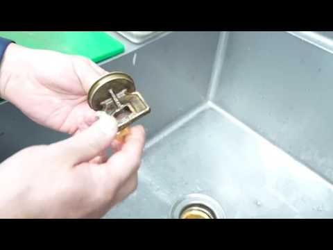 Compartment Sink Drain O Ring Handle Replacement Youtube