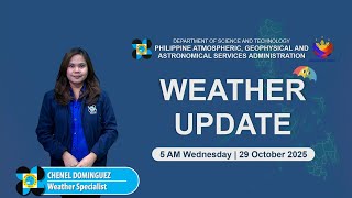 Public Weather Forecast issued at 5 AM | October 29, 2025 - Wednesday
