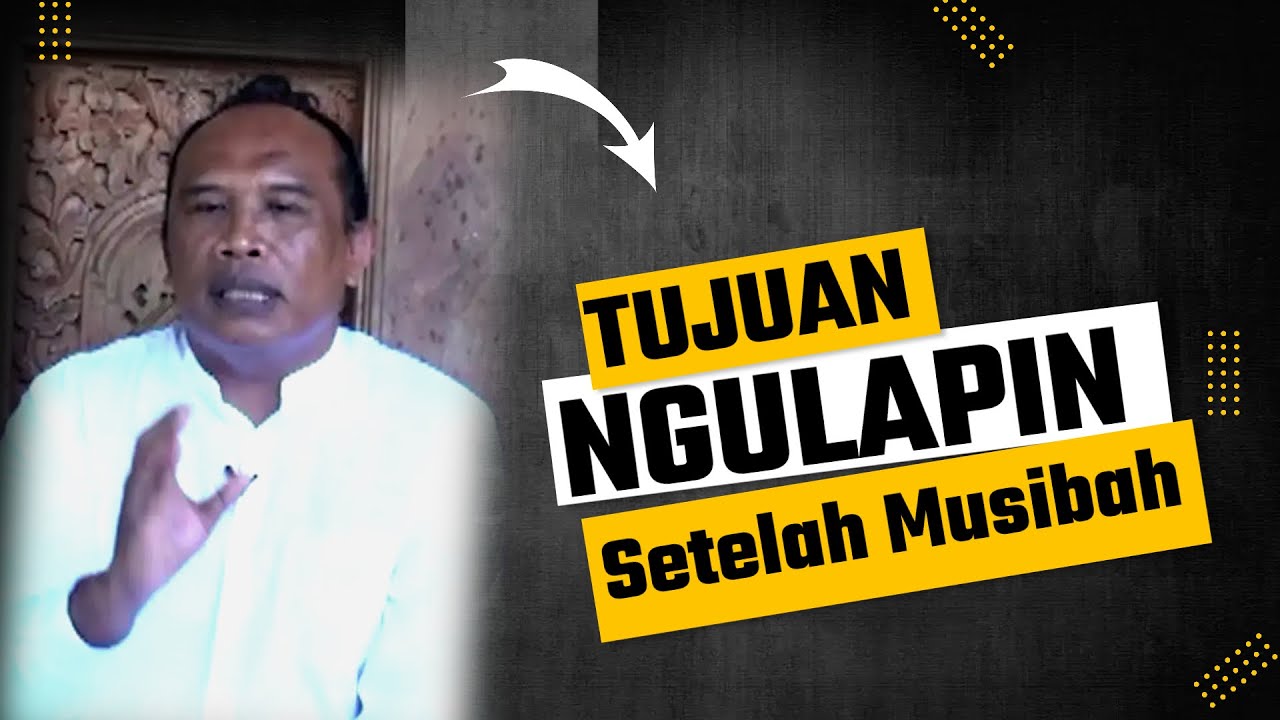 KENA MUSIBAH!! KENAPA HARUS NGULAPIN