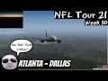 Atlanta to DFW, PMDG 777 [NFL Tour 21, Week 10] [P3D] [VATSIM]