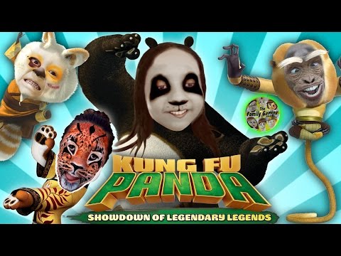 KUNG FU PANDA 3 FAMILY BATTLE! Showdown of Legenendary Legends (FGTEEV Fighting Gameplay)