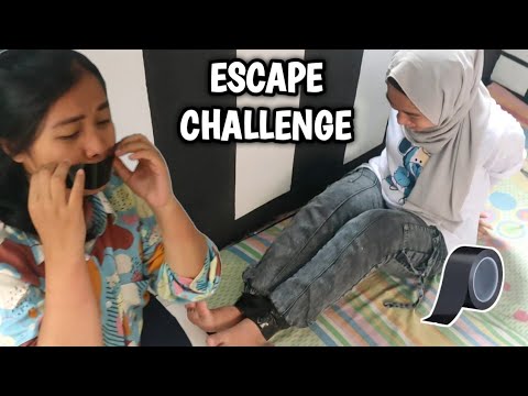 DIIKAT PAKE LAKBAN - ESCAPE CHALLENGE