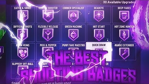 BEST SHOOTING BADGES IN NBA 2K20! NEVER MISS A SHOT AGAIN!