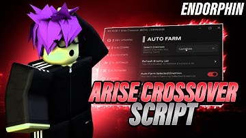 Roblox Arise Crossover | Arise Crossover Script | Auto Dungeon & Mount | Newest Update 2025