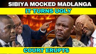 Sibiya MOCKED Madlanga & It TURNS UGLY in COURT