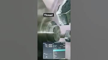Thread CNC Machine Trunning #shorts