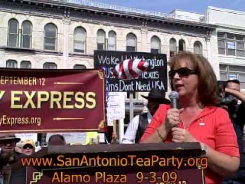 San Antonio Tea Party & Tea Party Express Alamo Pl...