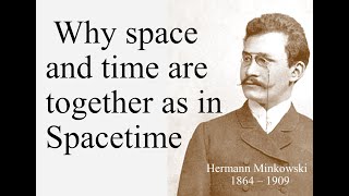 Why 3 +1 dimensions, why Minkowski Space