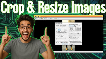 Afbeeldingen bijsnijden en de grootte ervan wijzigen met IrfanView | Snelle en gemakkelijke tutor...