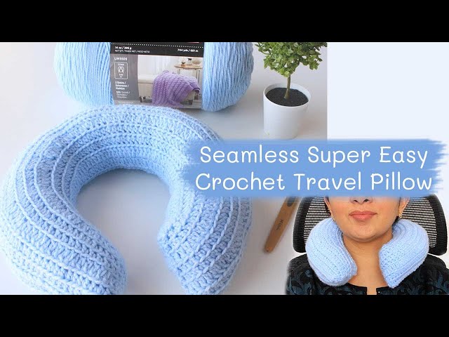 Crochet Neck Pillow 