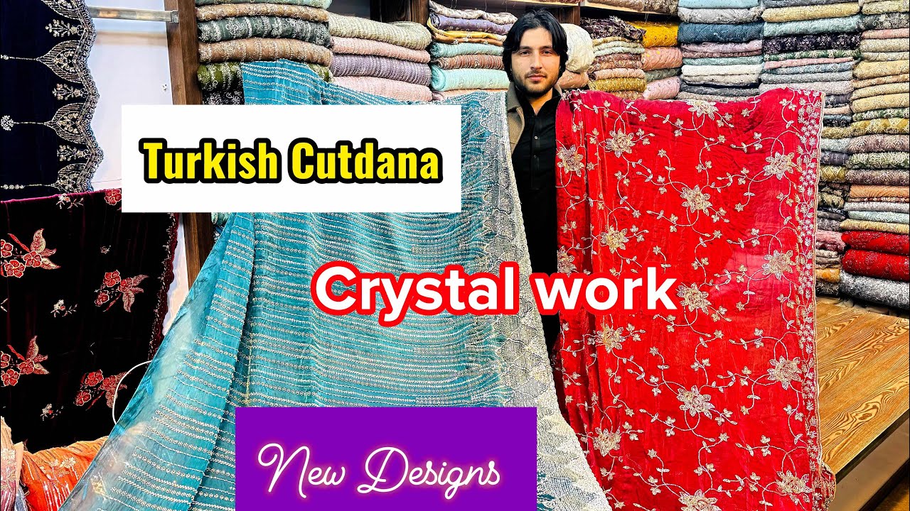 New turkish cutdana new design beautiful colours
