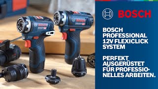 Bosch Professional 12V FlexiClick System