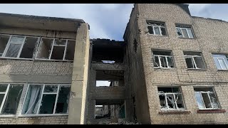 Золочів. Окупанти ударили по лікарні: подвійна атака безпілотниками