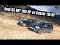 Audi Q5 ABT vs Dacia Duster Hill Offroad