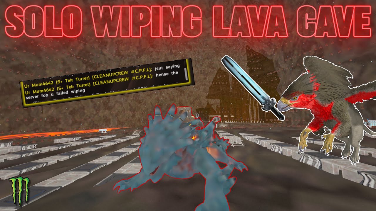 Solo Wiping Lava Cave | Monster Fibercraft 