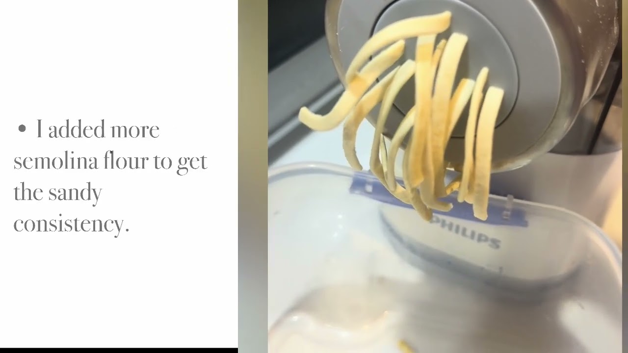 My first pasta kind-of-fail - chickpea fettuccine 